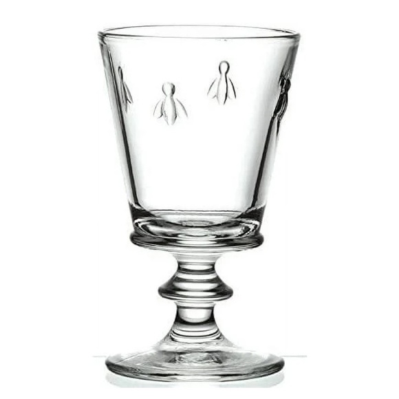RARE like new La Rochere Napoleon Bee water goblet Glasses Set of 2 - Picture 1 of 7
